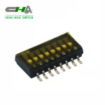 CHA SHP Series 1.27mm Pitch Top Sealed 2~10 Way Dip Switch