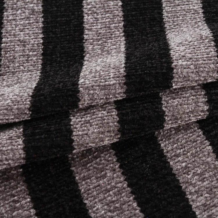 Cheap 100% polyester chenille fabric knit online for garments