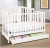 Import Cheap Comfortable Baby crib with solid wood for kid bed room furniture from Indonesia