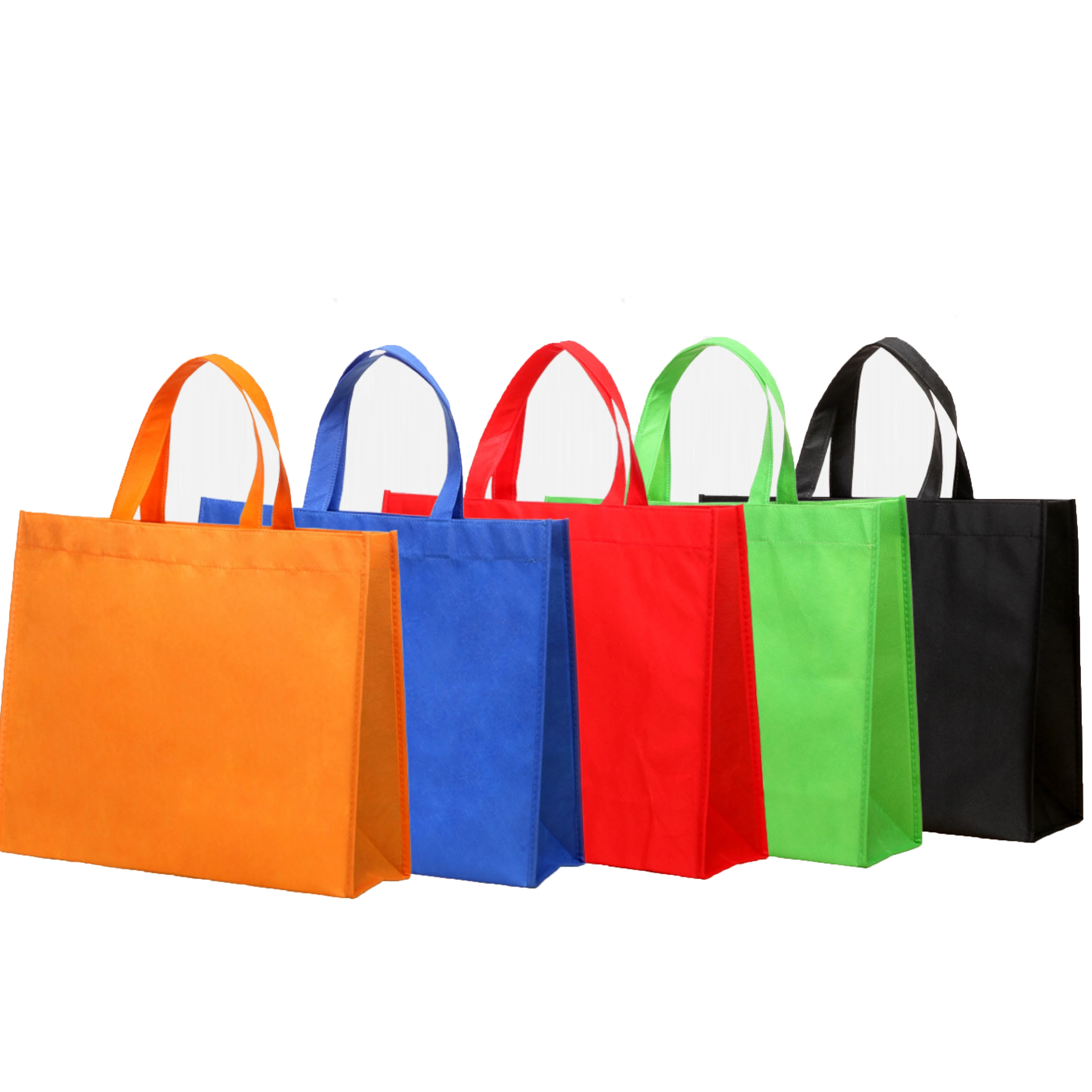 Cheap Ecological Promotional Custom Recycling Environmental Green non woven fabric bag