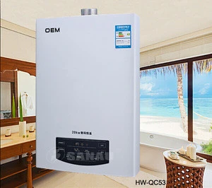 Cheap lpg with copper heat exchanger gas water heater