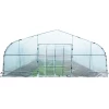 Cheap plasticSingle-Span Agricultural Greenhouses tunnel plastic greenhouse film agriculture plastic coated steel greenhouse