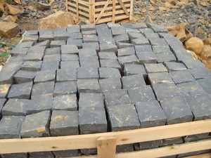 Cheapest Paving Stone Zhangpu Black Basalt Stone