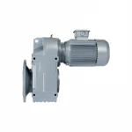 cheapest space saving mounted parallel shaft helical gear reduction gearbox speed reducer machine with customized electric motor