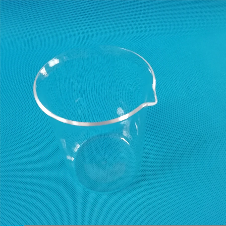 Chemistry Glassware Heat Resistant Quartz Glass Beaker 100ml