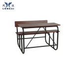 Children school furniture children desk and student chair, used school furniture