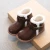 Import Children Waterproof Fashionable Warm Fur Lining Snow Boots for Kids from China