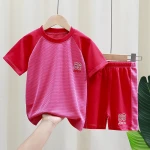 Childrens new boys and girls basketball uniforms big kids sportswear short-sleeved suit