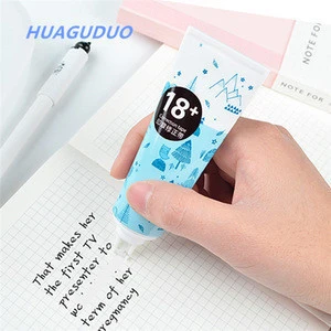 Chile import stationery set school supplies for kids use eco-friendly plastic creative cute shaped cheap correction tape