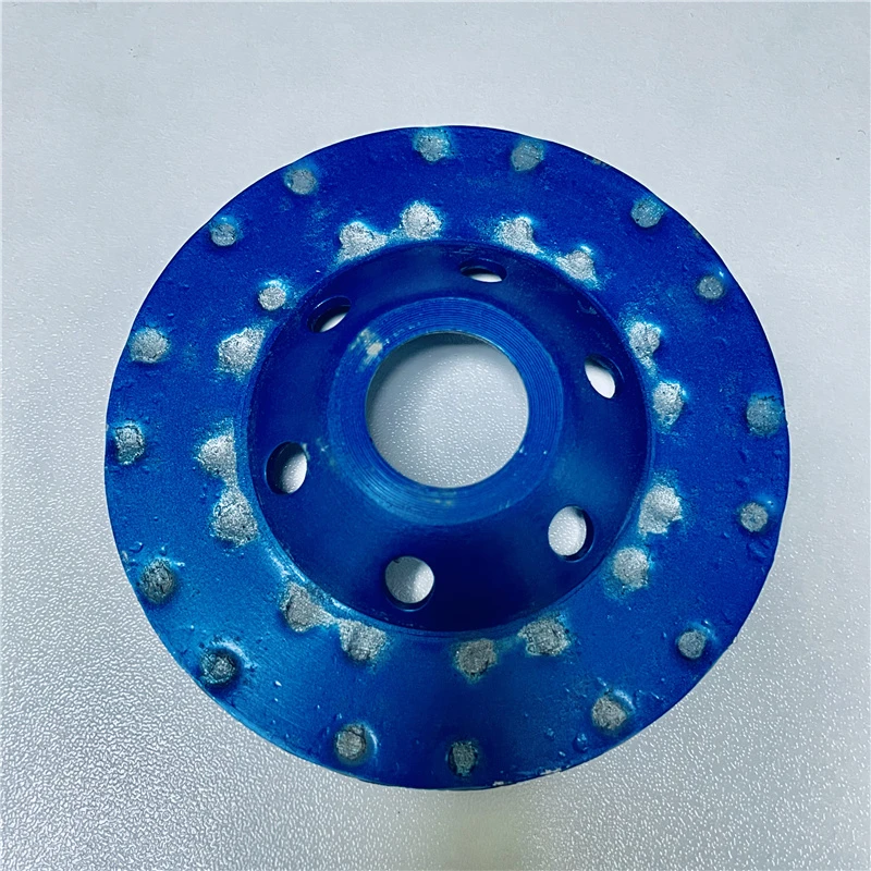 China Design Wholesale Double Row Diamond Grinding Cup Wheels For Grinding Concrete