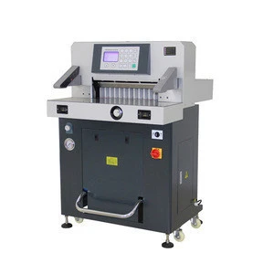 China factory electric semi automatic paper cutting machine price
