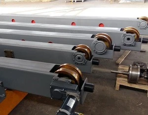 China factory of electric moving wheel block end carriage for overhead crane with drive motor 5ton 10ton