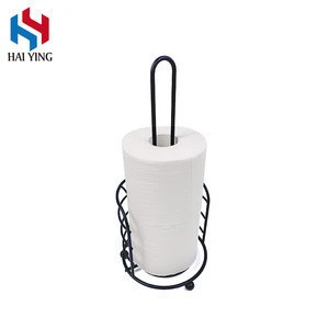 China Factory Supply High Quality Decoration Metal Stand Toilet Paper Holder