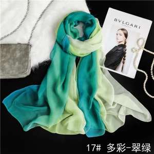 China factory wholesale available many colors designers ladies scarf polyester scarf fabric long lady scarf