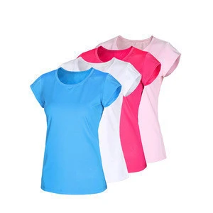 China Factory Wholesale Women T shirts Plain T shirt For Women