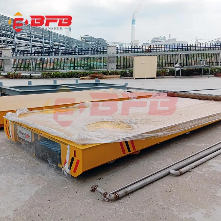 China high load intelligence rail 10 ton copper billet transport cart