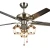 Import China Home Appliances Stocks Low Watt AC Retro Ceiling Light Fan Modern For Living Room from China