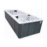 China Manufacturers Swimming Pool OEM Outdoor Endless Pool Swim Spa Hot Tub