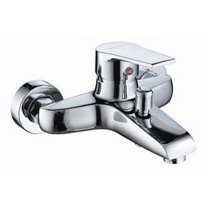 China New Type Modern Wall Mounted 304 Stainless Steel Brass Single Handle Bathroom Accessories Shower Faucet Sets