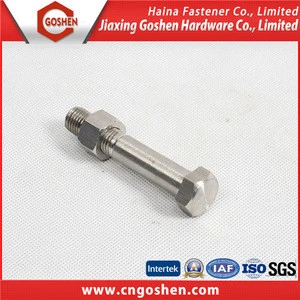 China Stainless Steel Hexagon Screw GB5782/DIN931 Non-standard Manufacturers Stainless Steel Bolt A2-50 Sus Bolt And Nut