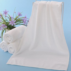 China Supply 100 cotton bath hotel towel hotel towel sets white