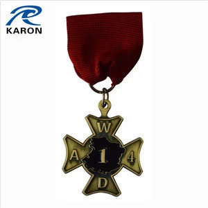 China wholesale custom made Medalla del metal with Karon