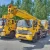 Import Chinas best-selling truck crane full-boom 16-ton engine truck crane from China