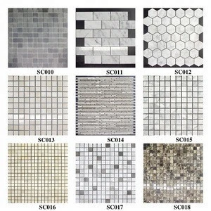Chinese factory wholesale price marble mosaic