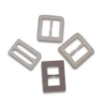 Chinese simple factory round ring custom plastic belt buckles for women shoes clothing garment accessories with sale price