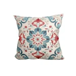 Chinese style garden living room sofa pillow cover Chinese three-dimensional pattern back sofa cover
