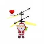 Christmas Infrared Sensor Duck Dinosaur plane induction flying ball gifts toy hand control  LED light flying mini drone for kids