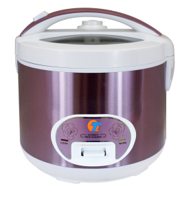 Click to know 1.8L Automatic Electric Rice Cooker Cooking and Keeping Warm Function Cylinder Shape 700W 220V Xi Shi Rice Cooker