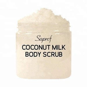 Coconut Milk Body Scrub For Bath- Best Natural Exfoliator Moisturizer