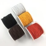 Color multi-specification round elastic rope 1mm 2mm 3mm 4mm 5mm with latex elastic rope  hair elastic cord
