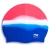 Import Colorful Customized Logo Printed Silicone Swim Cap for Adult and Children from China