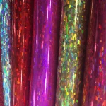 colorful design rainbow tpu film for shoes material from guangzhou factory