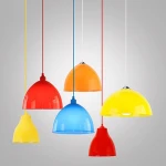 Colorful Pendant Lamp Fruit Store Supermarket Lights Fresh Fruit Cooked Restaurant Dining Decoration Light Fixture acrylic light