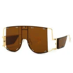 Colorful transparent windproof new style popular uv 400 eyewear sunglasses