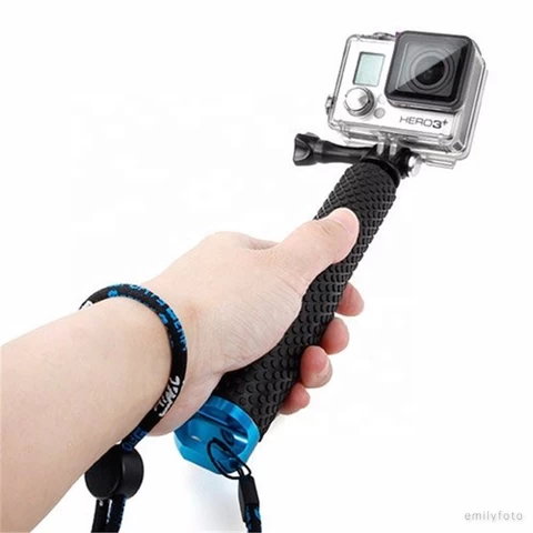 Colorful Waterproof Aluminium 19 inch Monopod Selfie Stick for GoPros 7 6 5 4 3 2 1 Sjcams Sj7 Yi 4K Action Camera