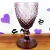 Import Coloured Retro Vintage Holiday gifts dessert finest wine glasses from China