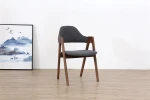 Comfortable Nordic Dining Bar Chairs Wooden