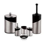 Comforting Stainless Steel Soap Case bathroom set