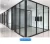 Import Commercial double glass Japan aluminum office partition with louver  wall partition from China