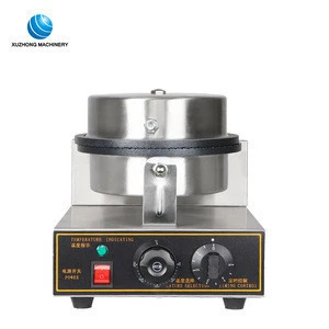 commercial ice cream cone making snack waffle maker machine for sale