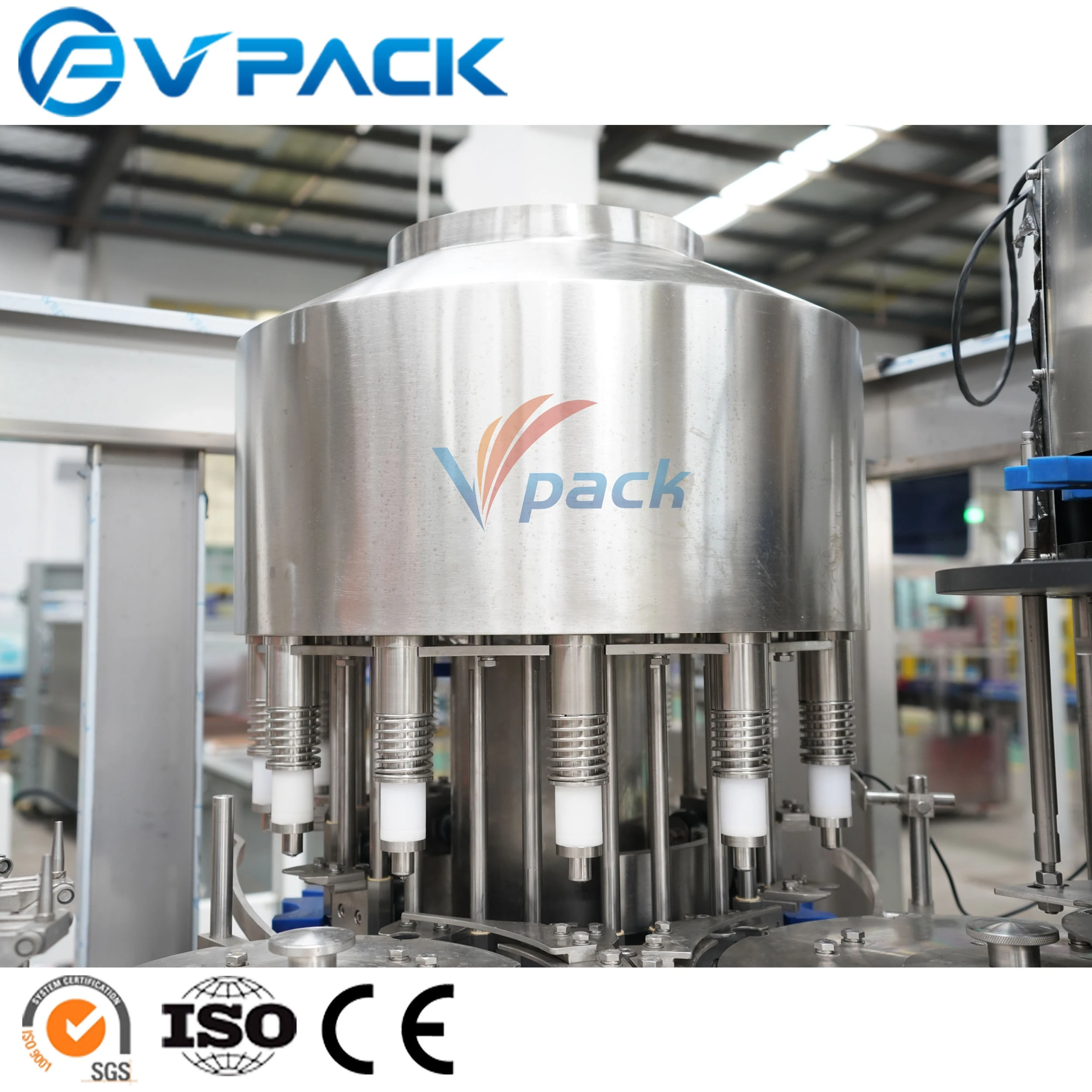 Complete Sport Cover Bottle Pure Mineral Water Filling Production Machine Line Equipment