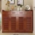 Import Contemporary Shoe Cabinet With 2 Doors &amp;Drawers Bamboo Furniture from China