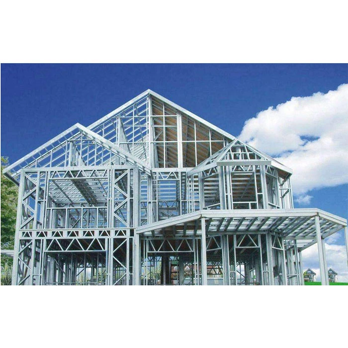 Convenient installation steel structure modern houses prefabricated homes