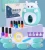 Cool Maker nail art stamping kit with 5 Patterns to Decorate nails girls toys nail art printer machine manicure toy