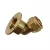 Import copper joint connector union brass concealed internal plumbing pipe fittings from China