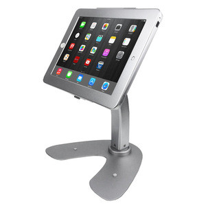 Counter tabletop tablet mount security case with lock and stand Tablet POS lock stand anti theft for 9.7&quot;